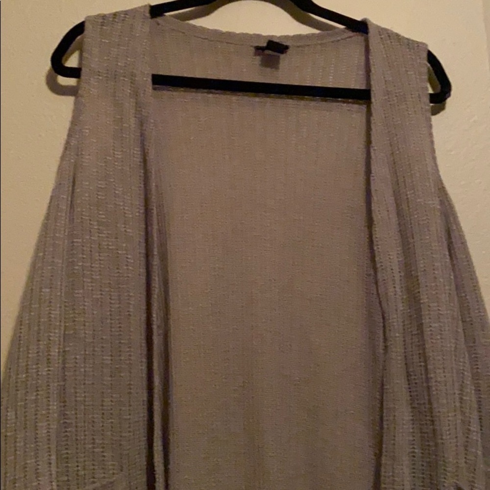 Torrid Cardigan Sweater Gray for Women, Size 3